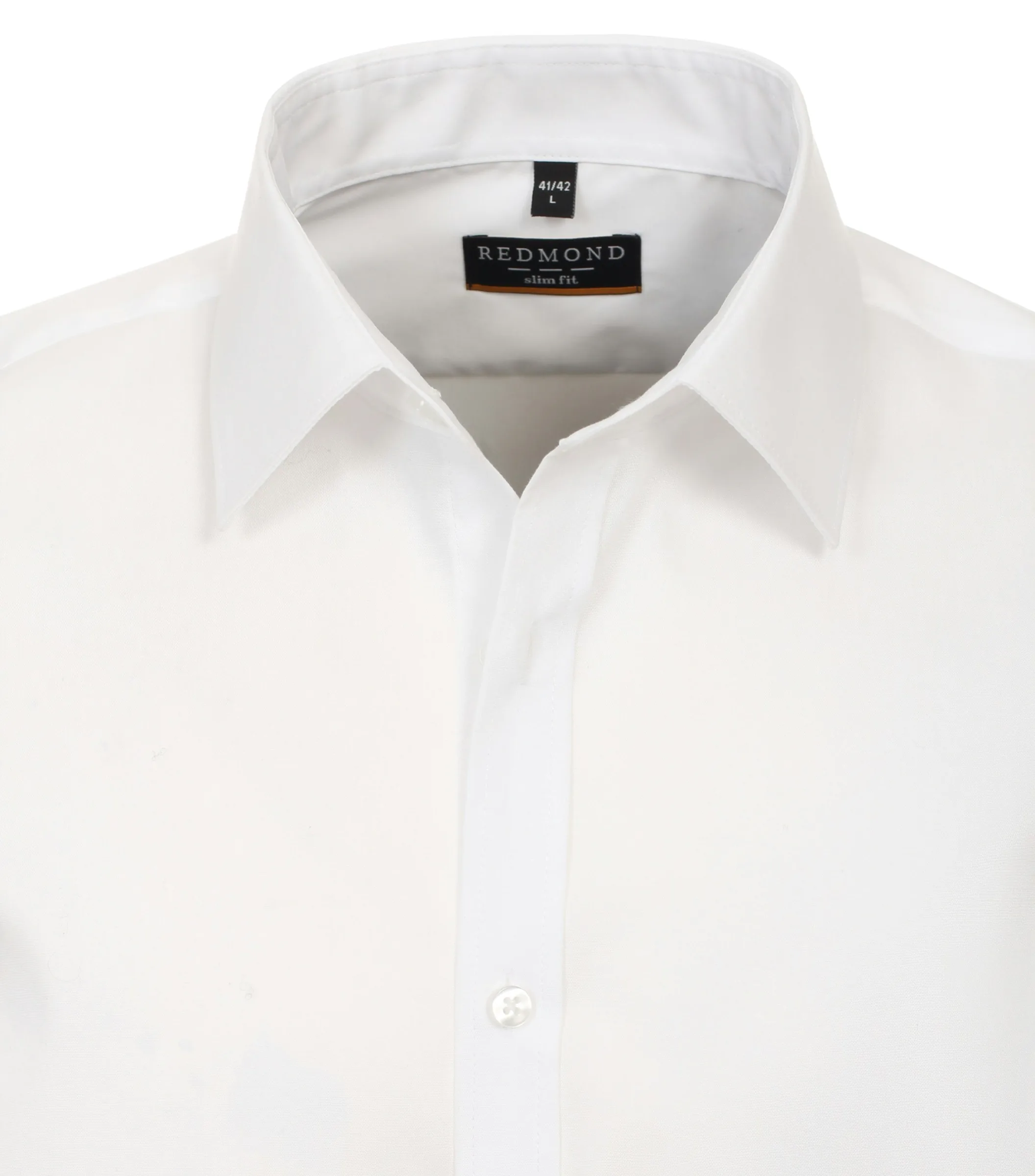 REDMOND Businesshemd in Weiss - 100 % Baumwolle - Ansicht 3