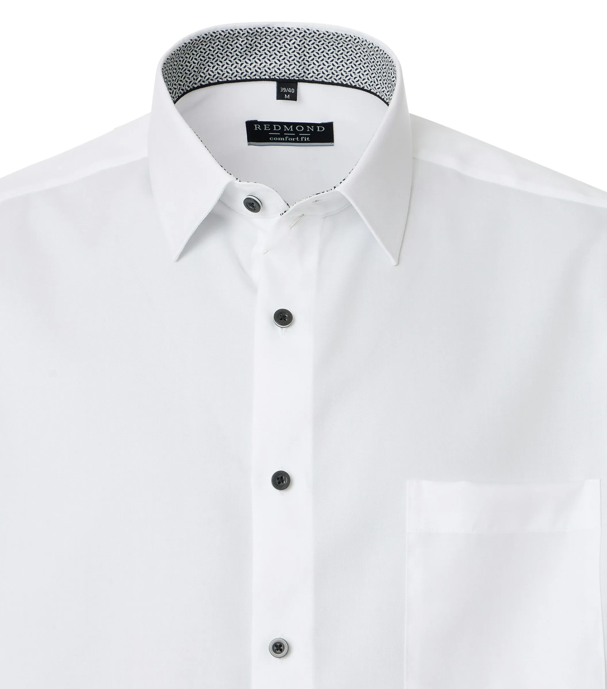 REDMOND Businesshemd in Weiss - ecru - 100 % Baumwolle - Ansicht 3