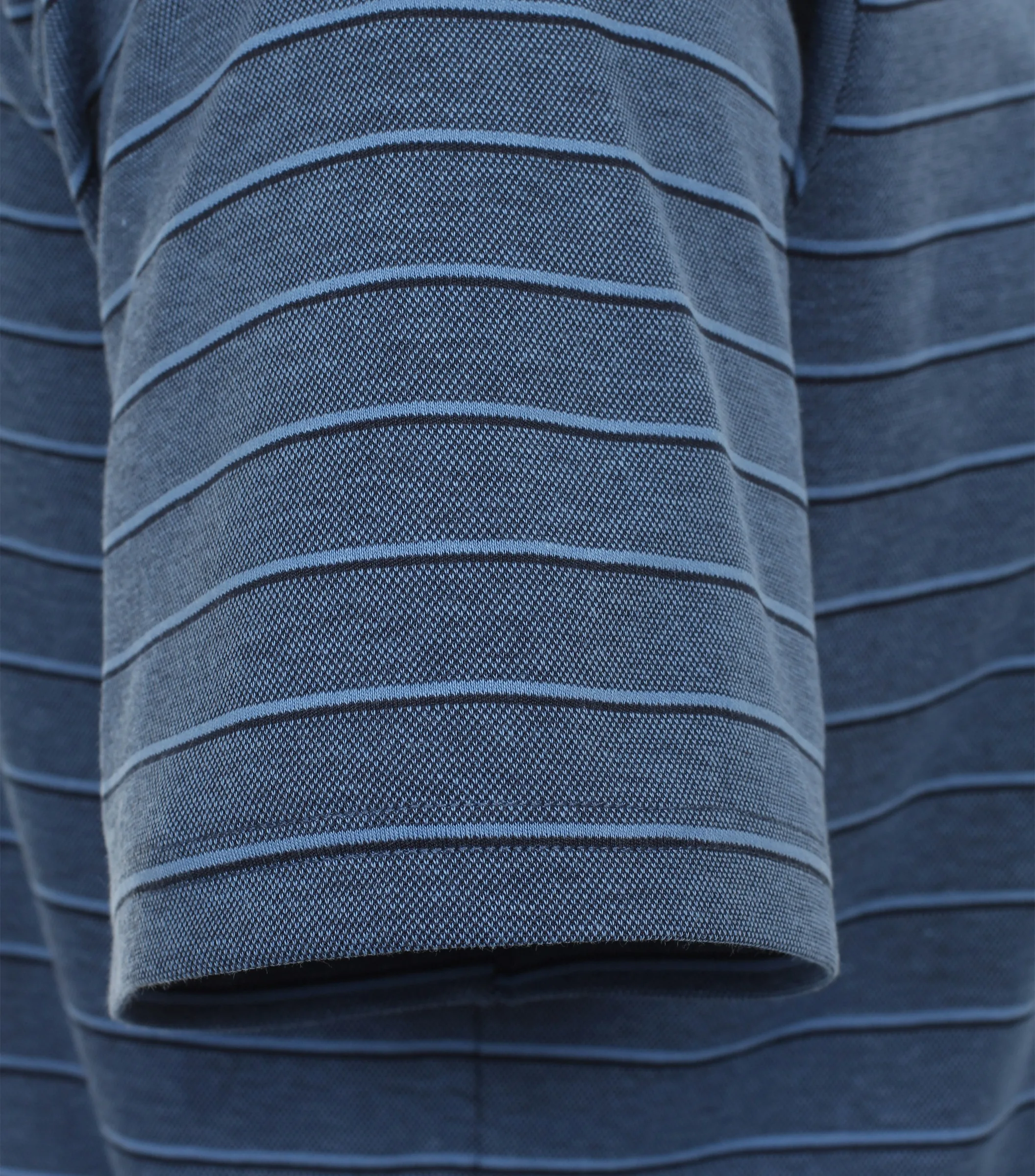 REDMOND Polo-Shirt in Blau - 50 % Baumwolle, 50 % Polyester - Ansicht 4