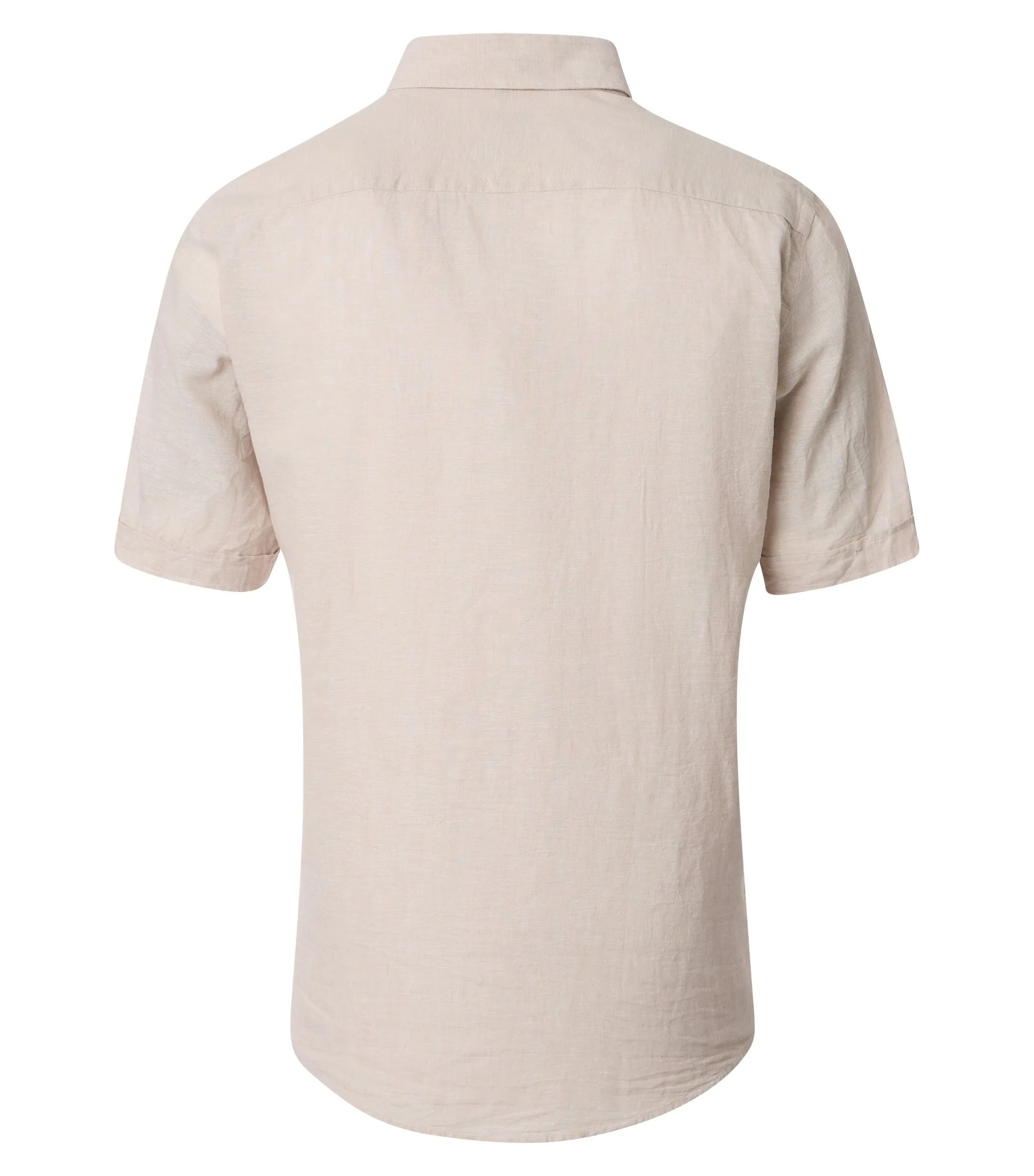 REDMOND Leinenhemd in Beige - 55 % Leinen, 45 % Baumwolle - Ansicht 2