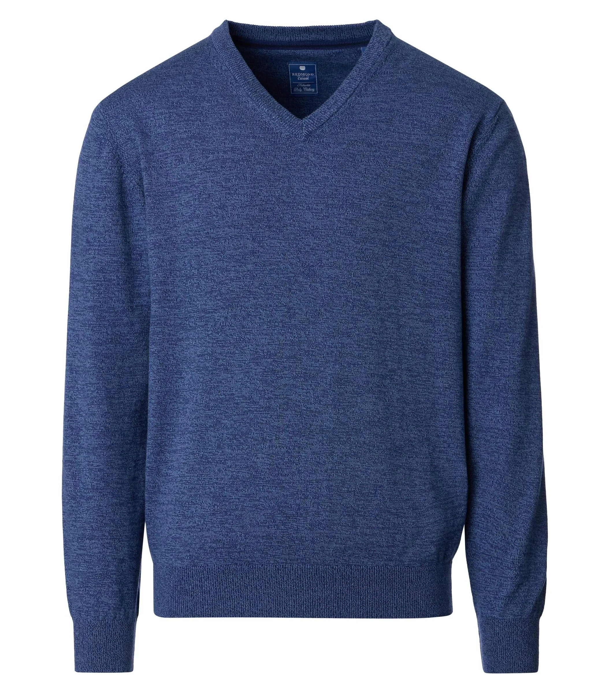 REDMOND Pullover in Blau - 100 % Baumwolle - Ansicht 1
