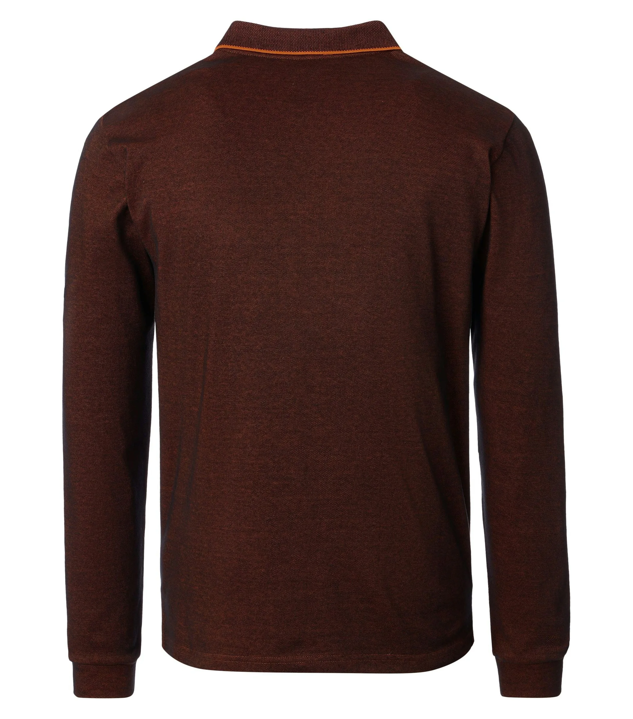 REDMOND Polo-Shirt Langarm in Terra - 60 % Baumwolle, 40 % Polyester - Ansicht 2
