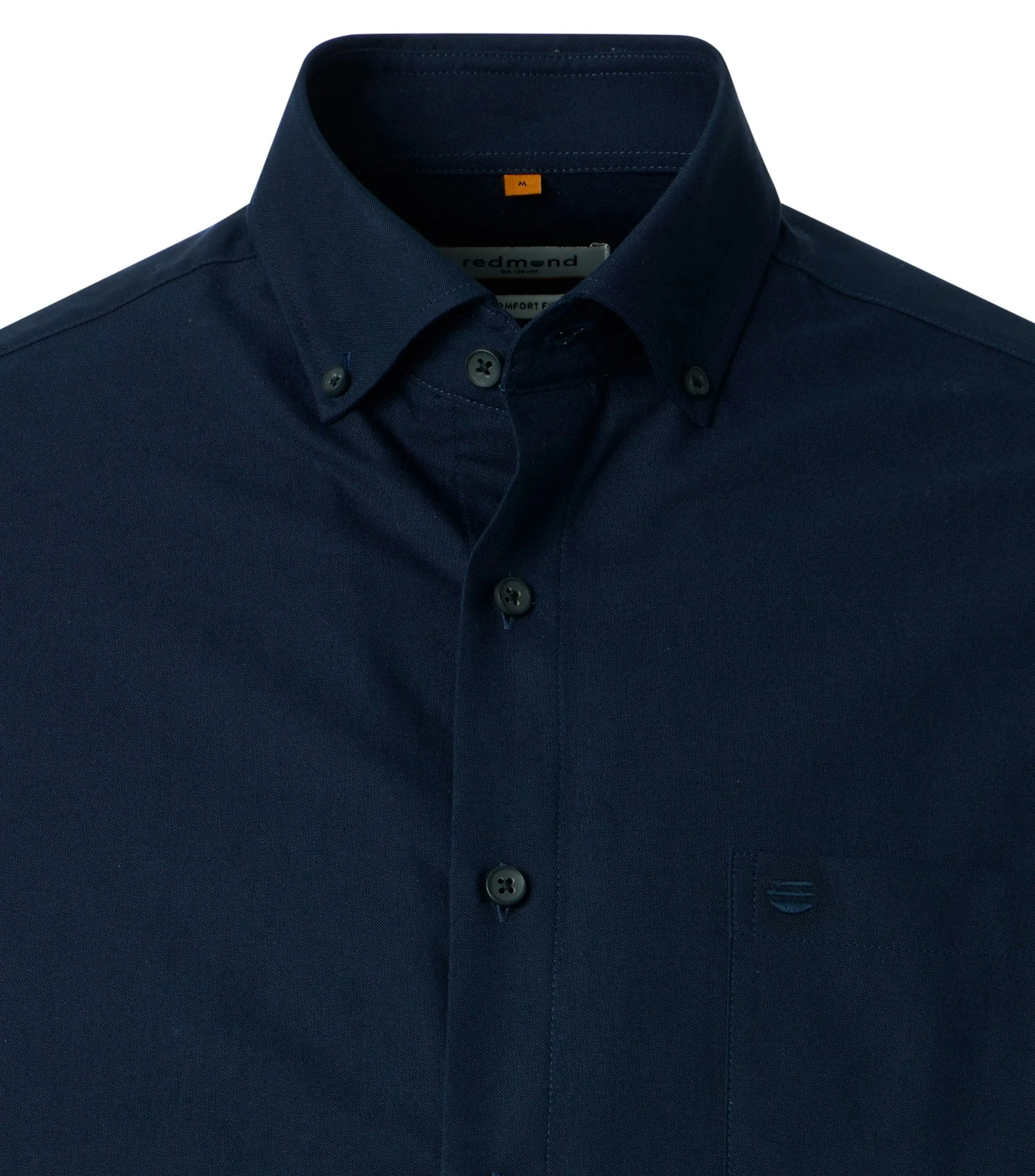 REDMOND Freizeithemd in Blau navy - 100 % Baumwolle - Ansicht 3