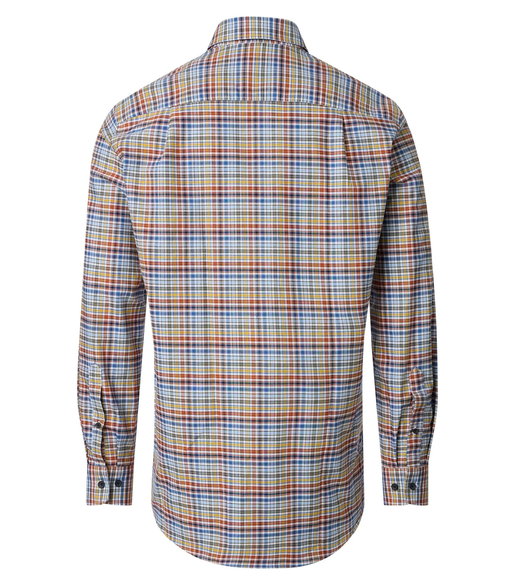 REDMOND Freizeithemd in Terra - 100 % Baumwolle - Ansicht 2