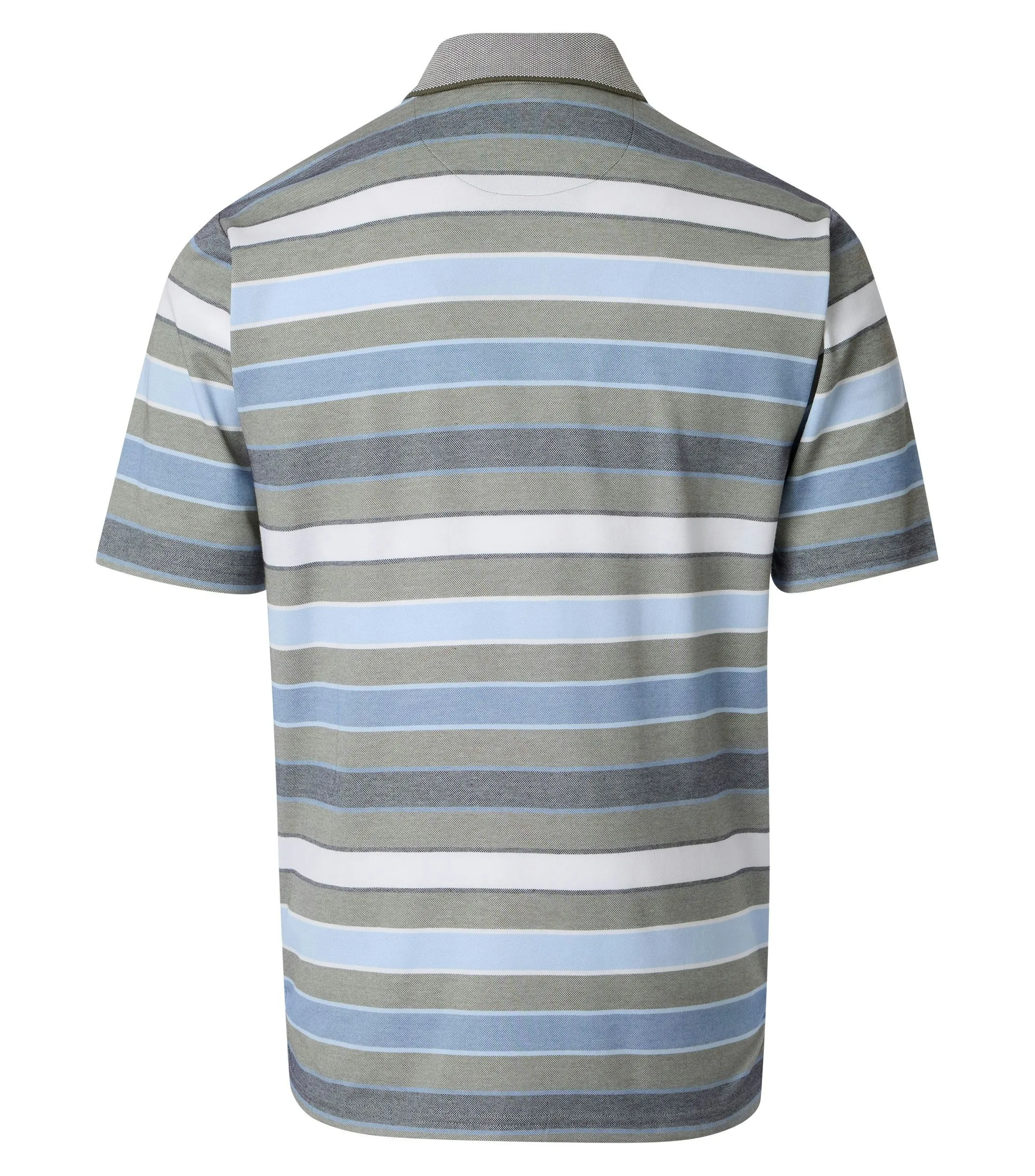 REDMOND Polo-Shirt in Grün - 50 % Baumwolle, 50 % Polyester - Ansicht 2