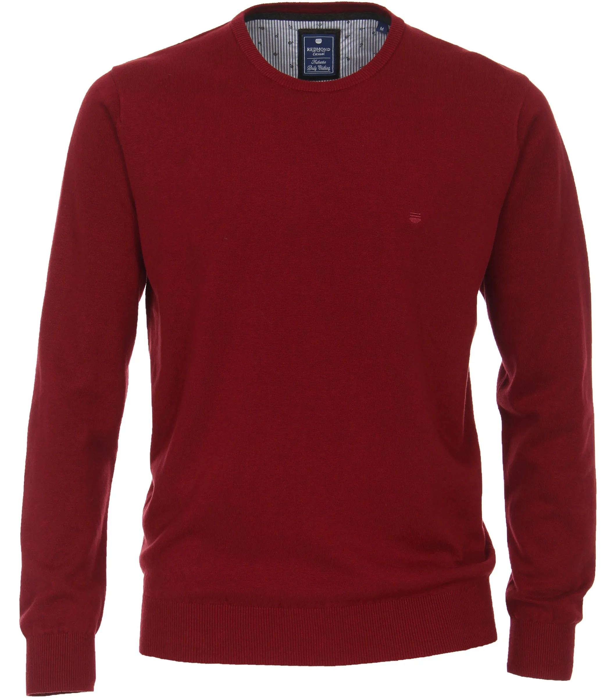 REDMOND Pullover in Rot - 100 % Baumwolle - Ansicht 1