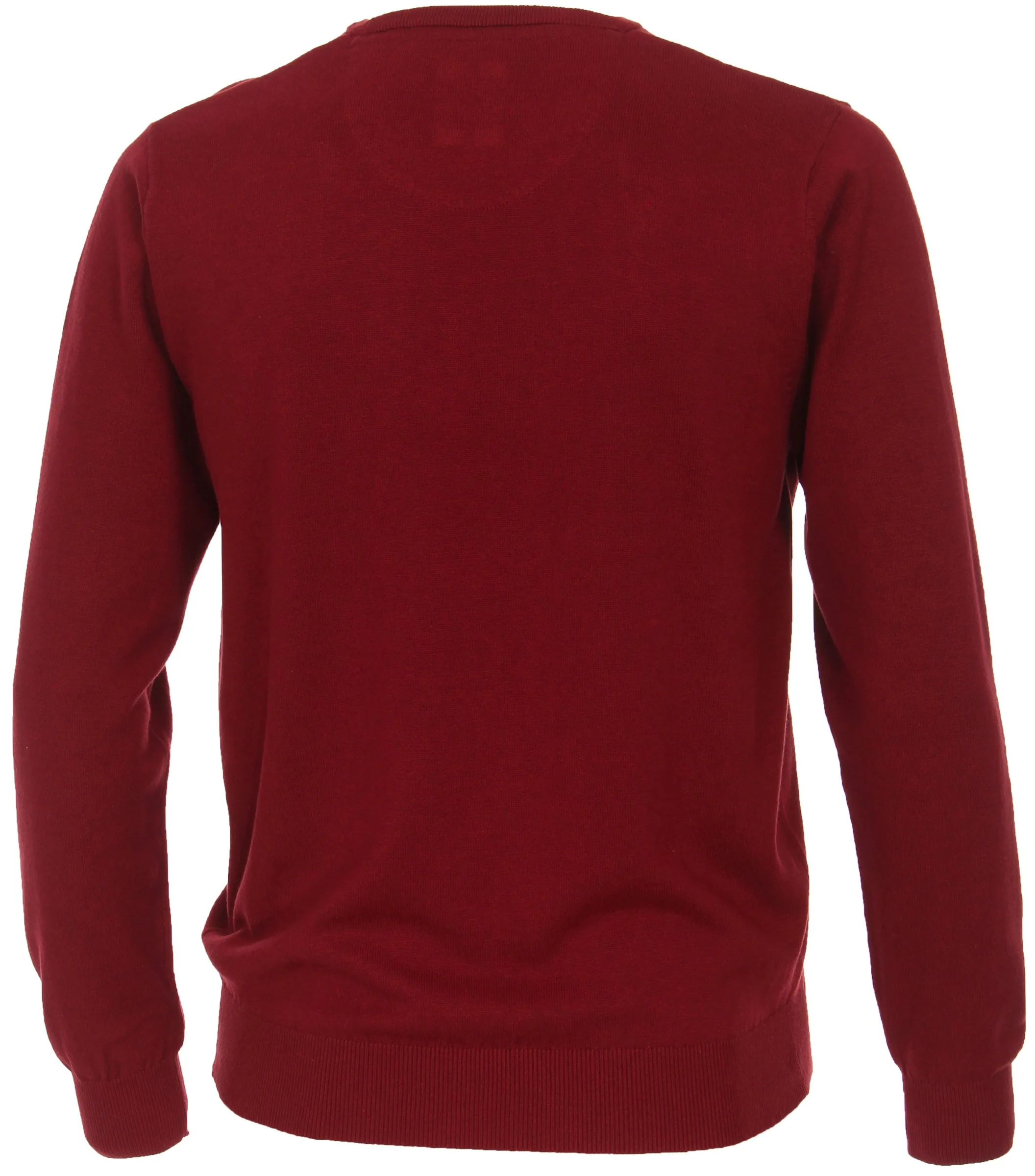 REDMOND Pullover in Rot - 100 % Baumwolle - Ansicht 2